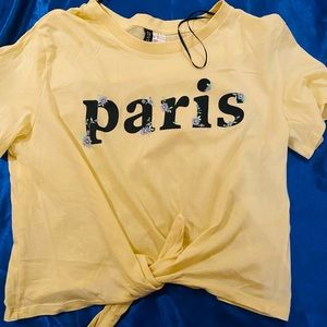 “Paris” Crop Top